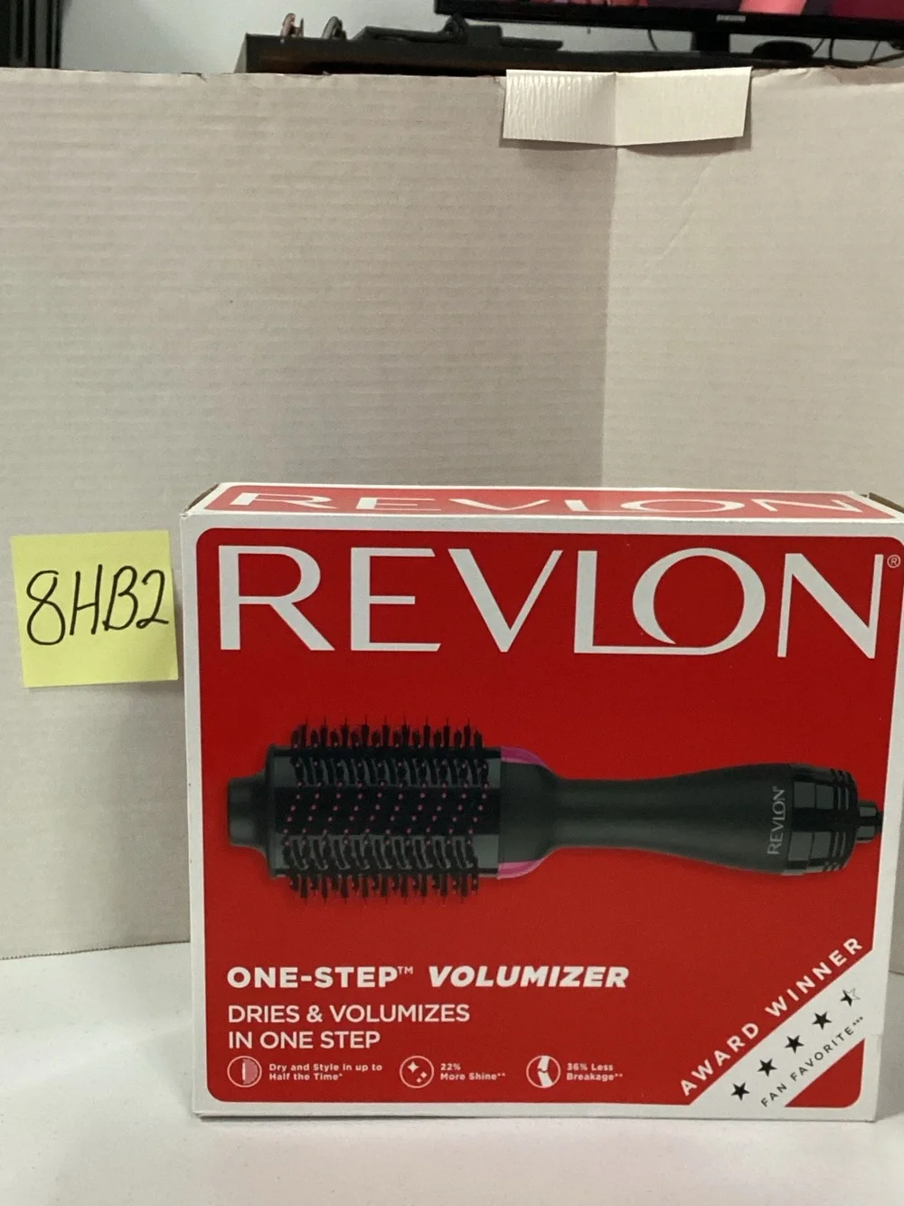 Revlon One-Step Volumizer Hair Brush Dryer - Black with Purple Accents